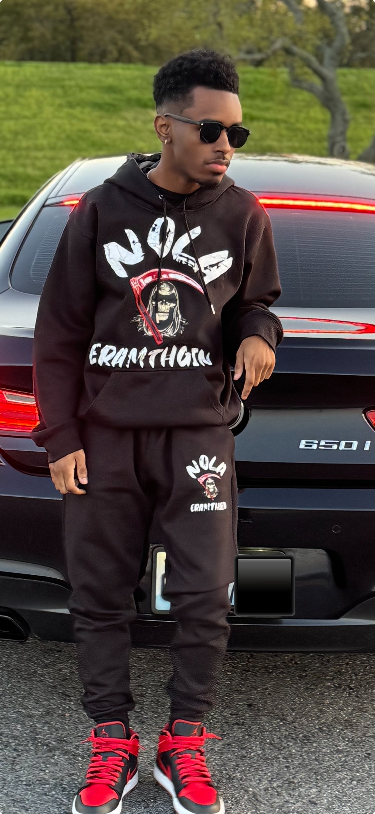 Black NOLA NIGHTMARE Hoodie