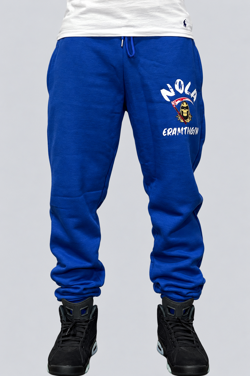 Blue NOLA NIGHTMARE Hoodie
