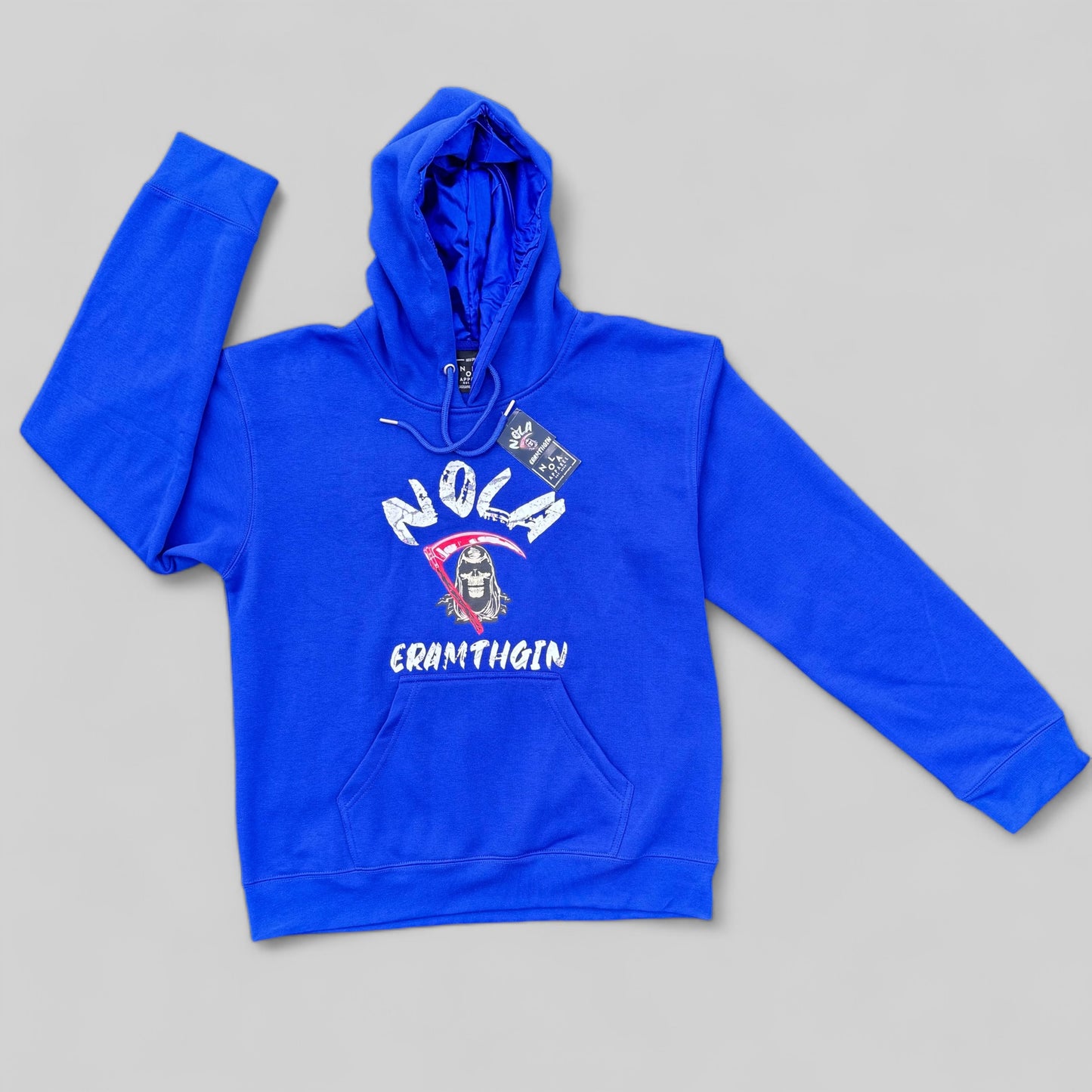 Blue NOLA NIGHTMARE Hoodie