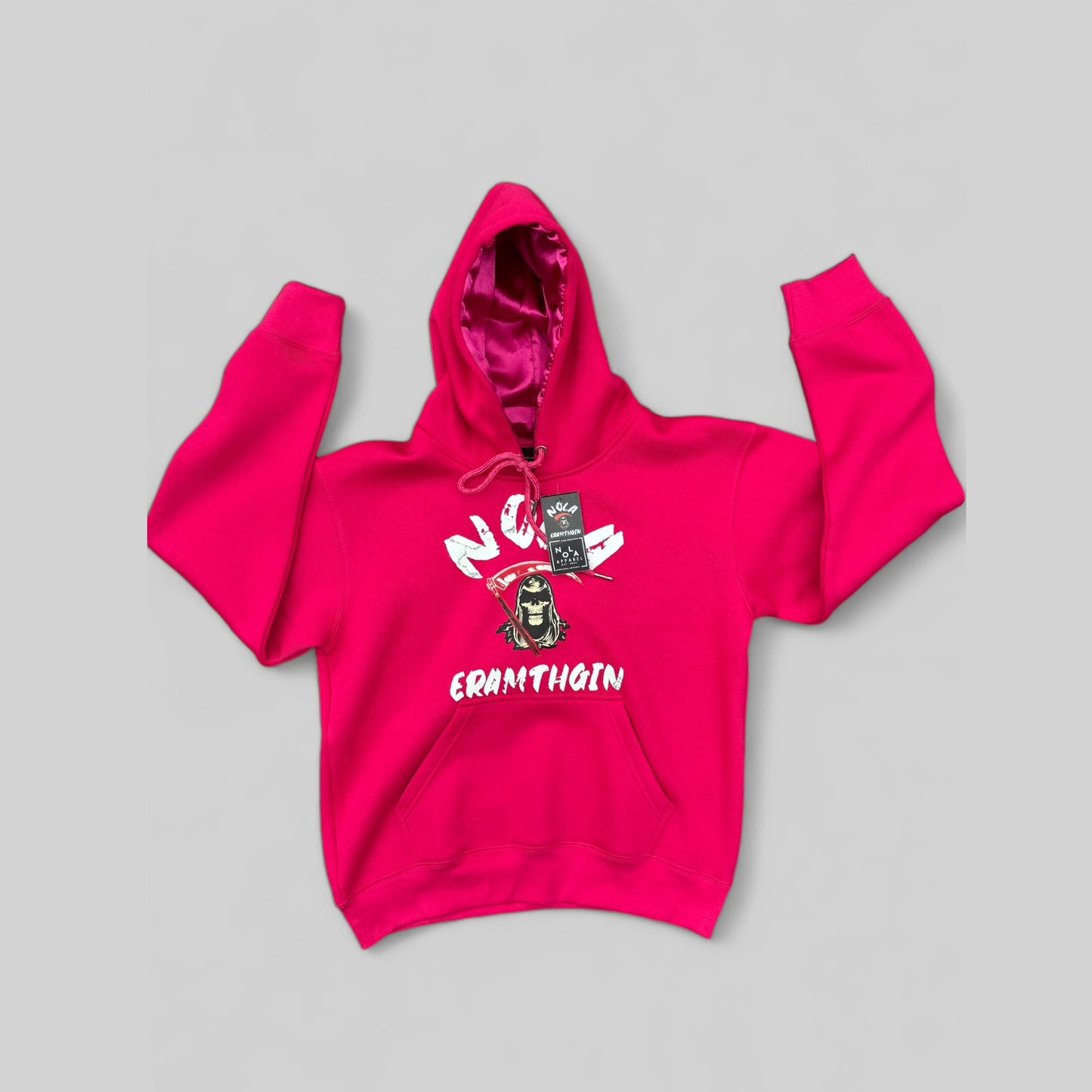 Pink NOLA NIGHTMARE Hoodie