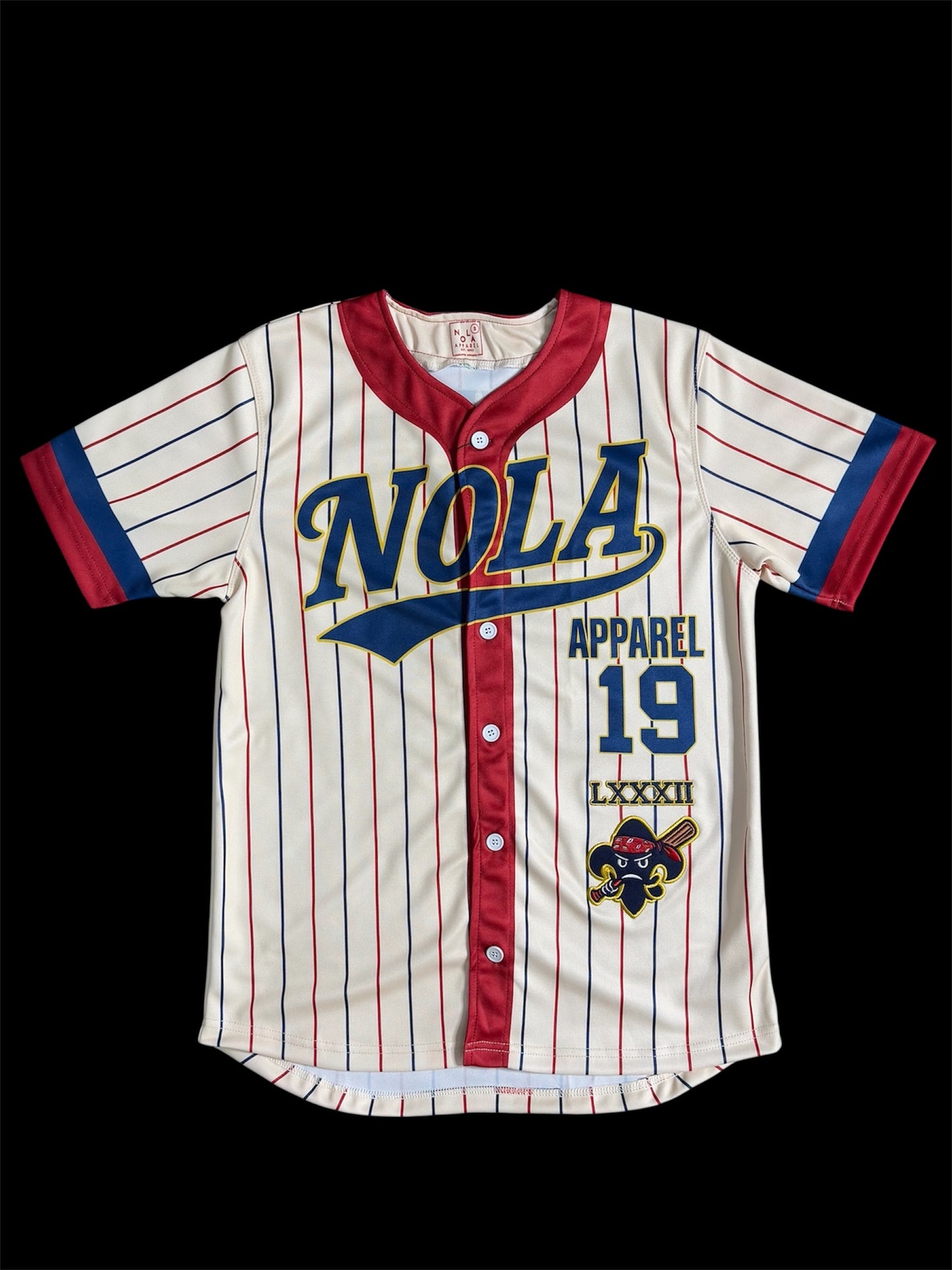 Baseball Jersey Cream