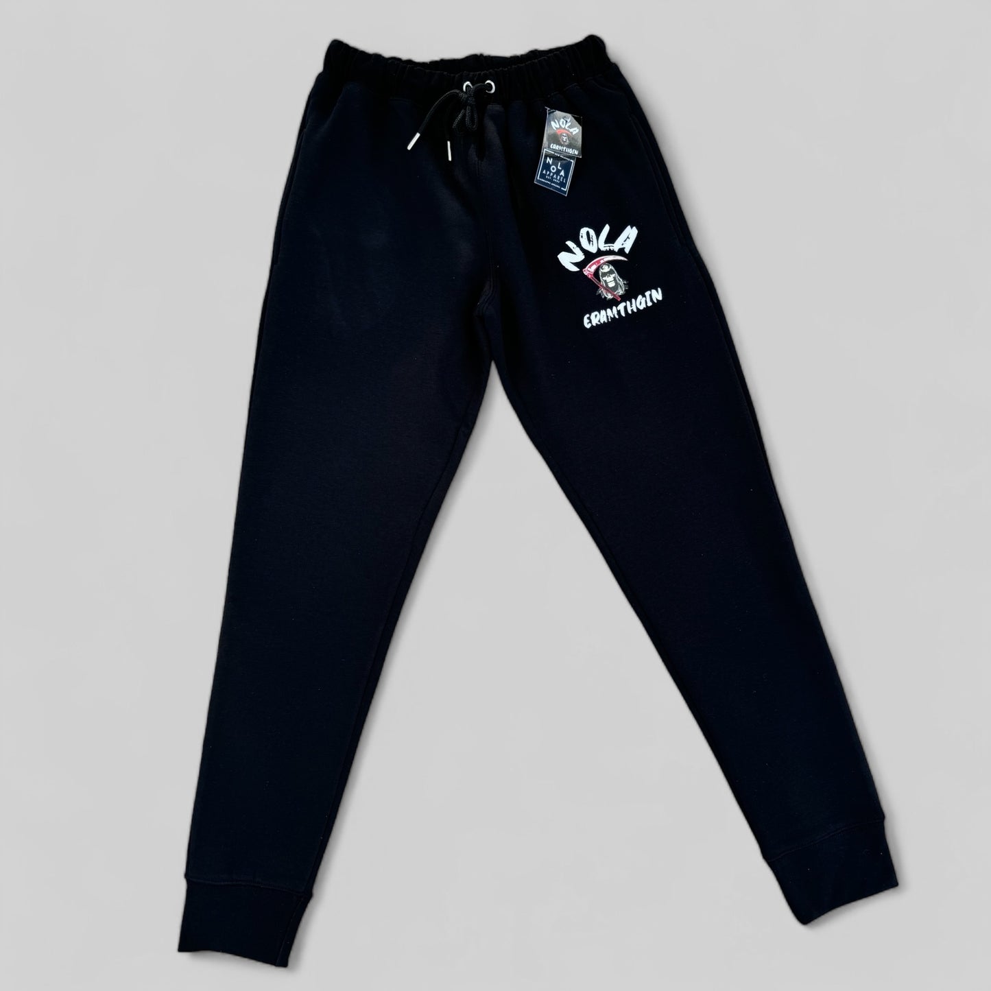 Black NOLA NIGHTMARE Joggers