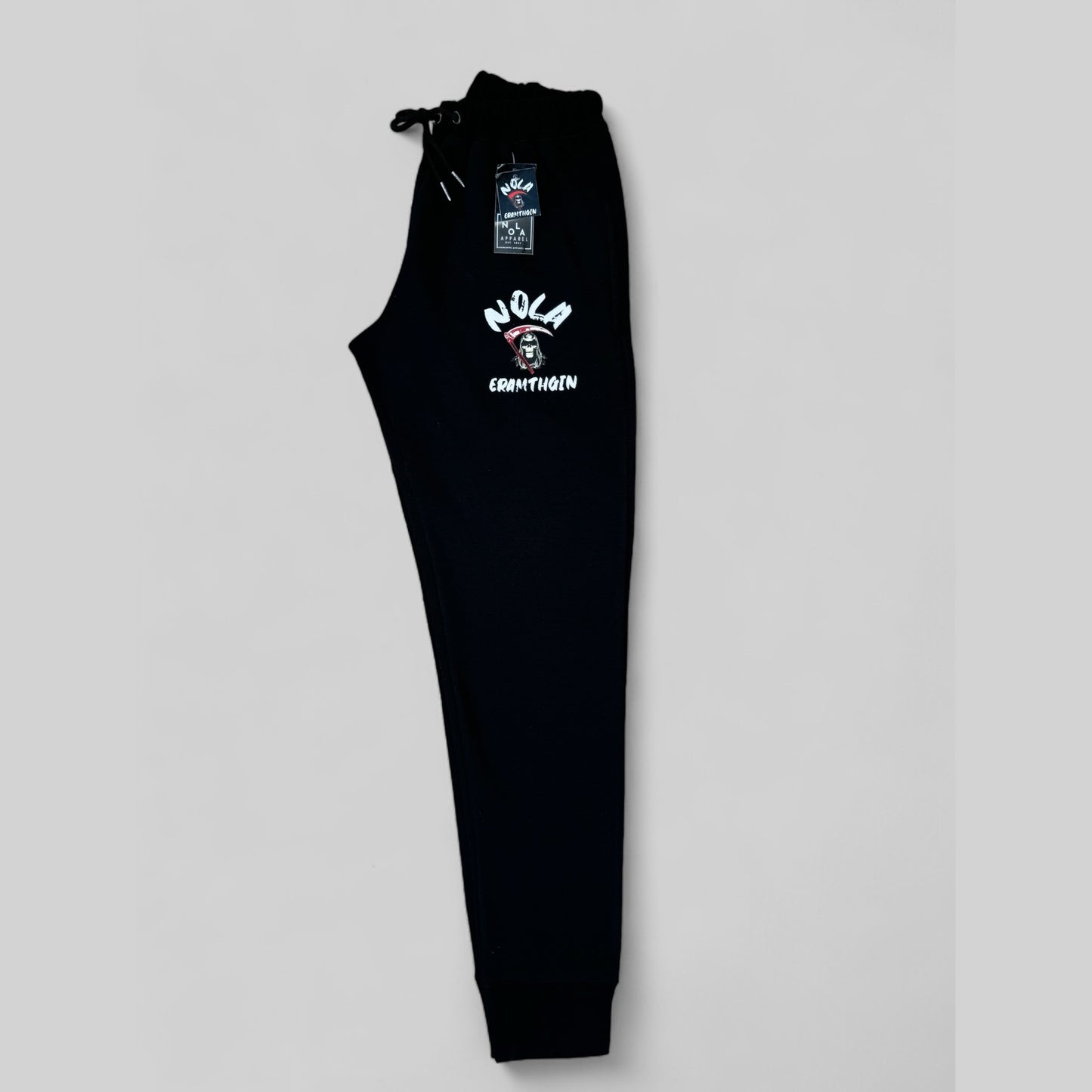 Black NOLA NIGHTMARE Joggers