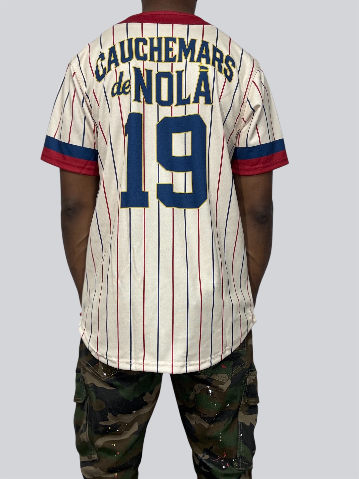 Baseball Jersey Cream