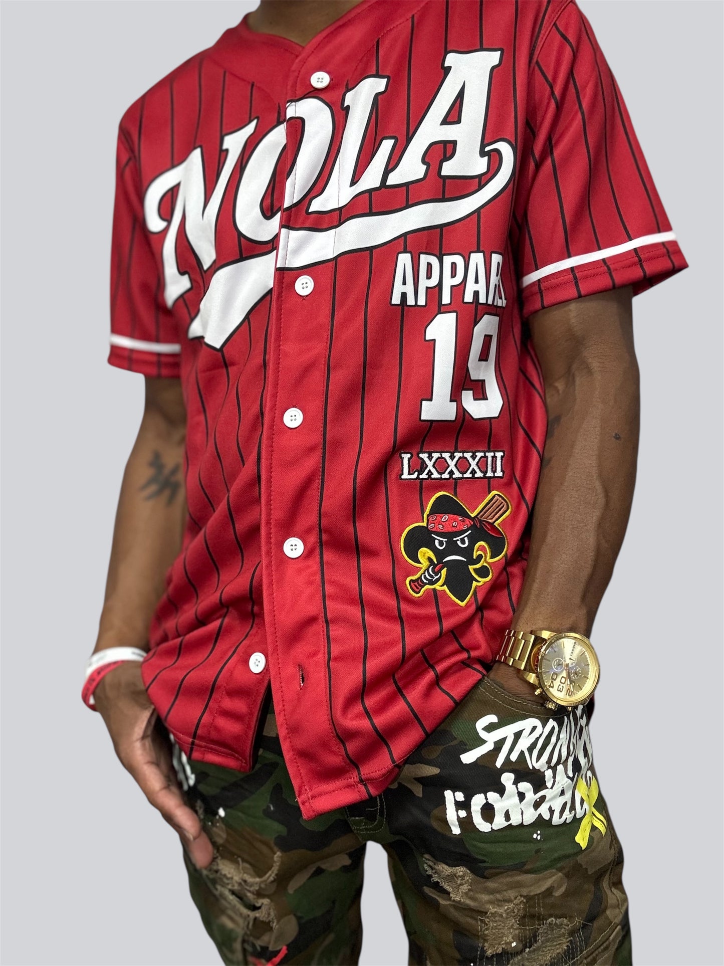 Baseball Jersey Red