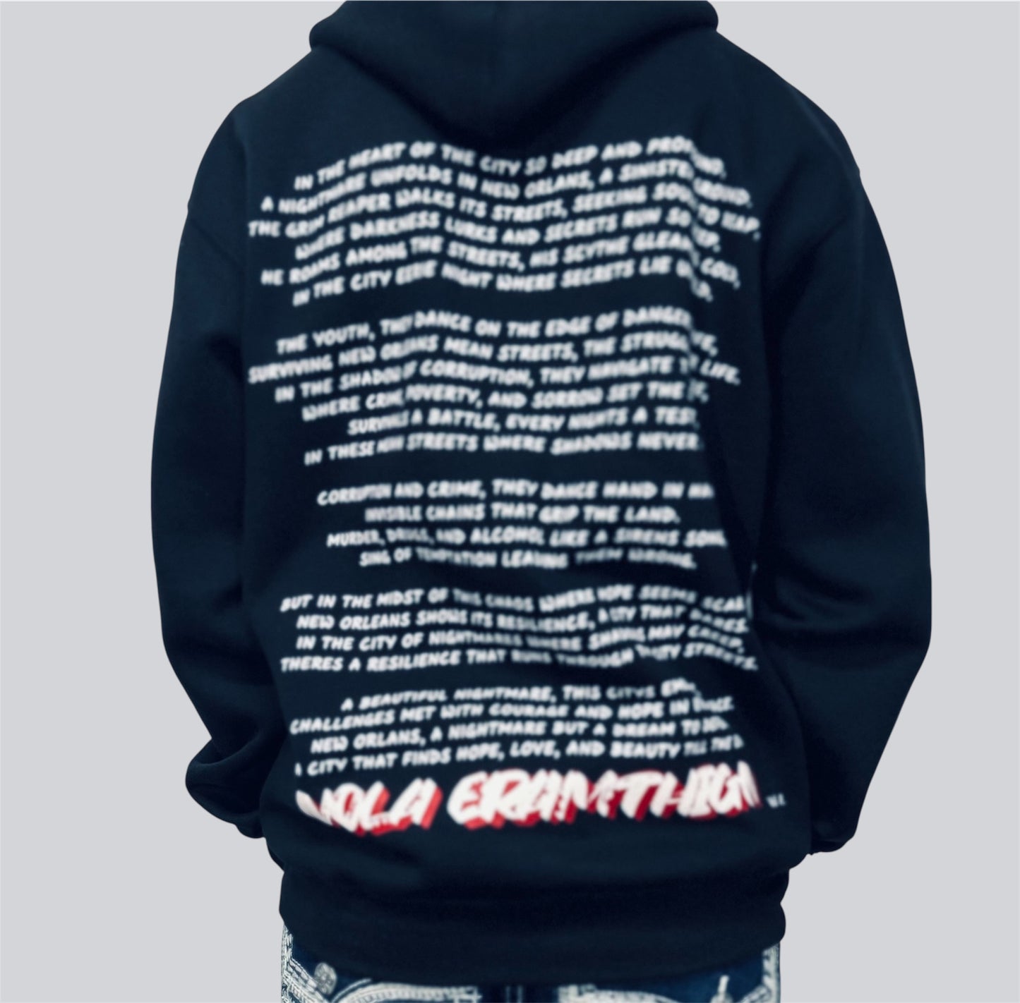 Black NOLA NIGHTMARE Hoodie