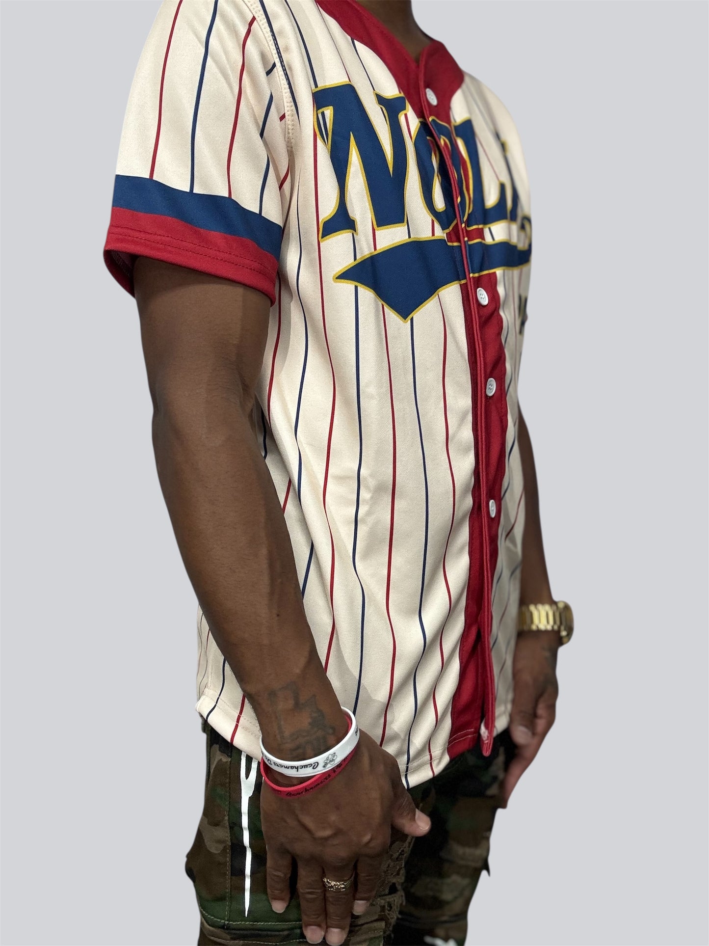 Baseball Jersey Cream