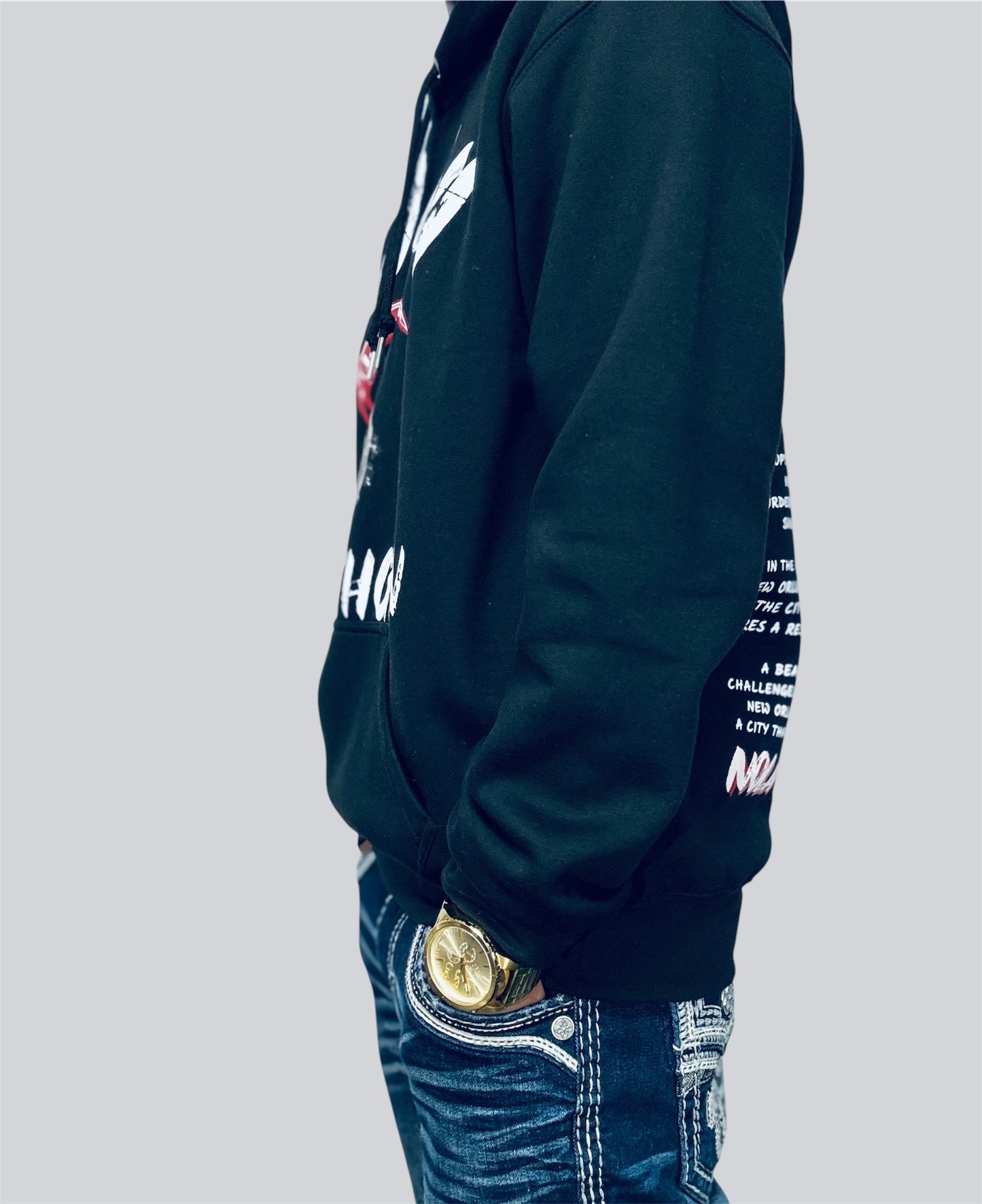 Black NOLA NIGHTMARE Hoodie