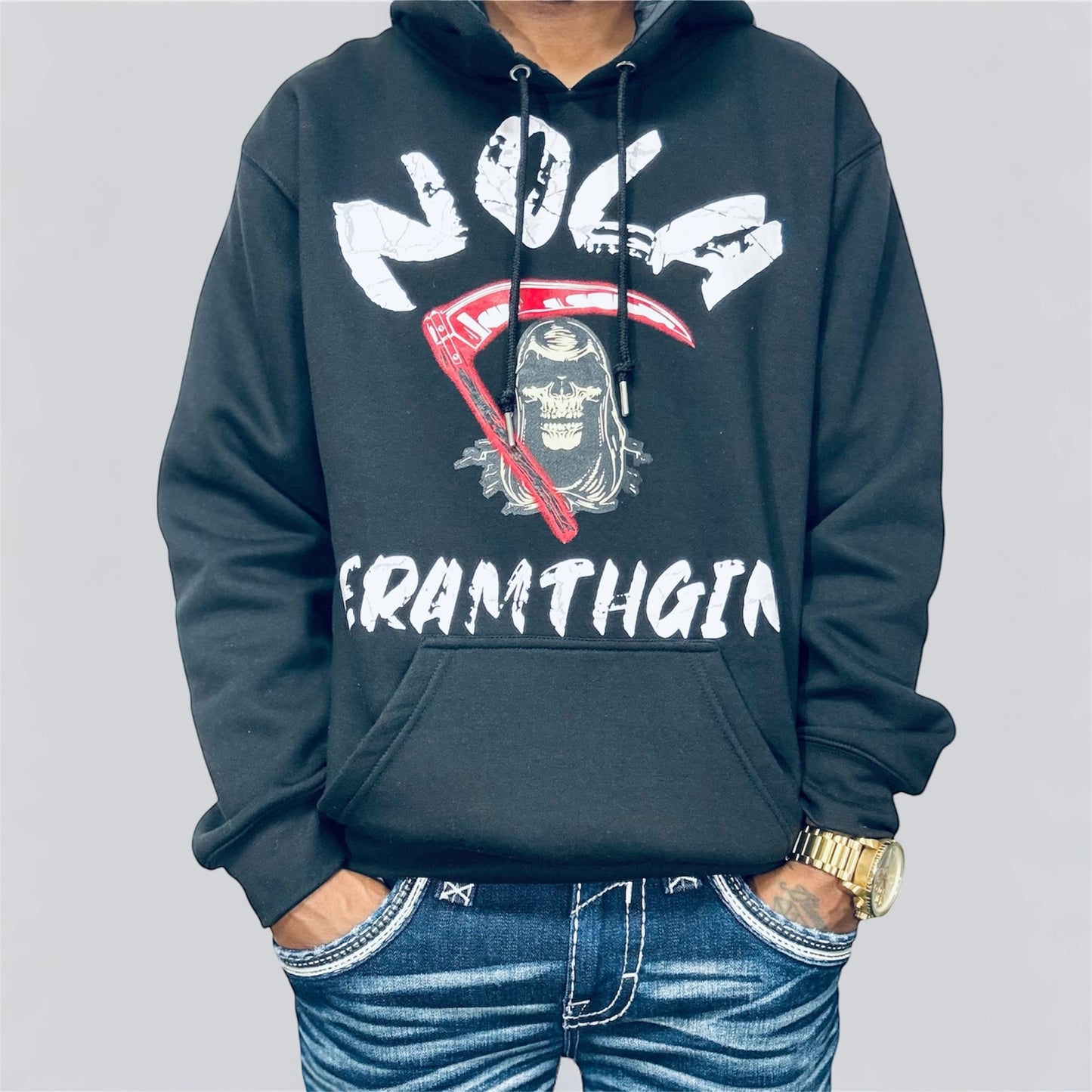 Black NOLA NIGHTMARE Joggers