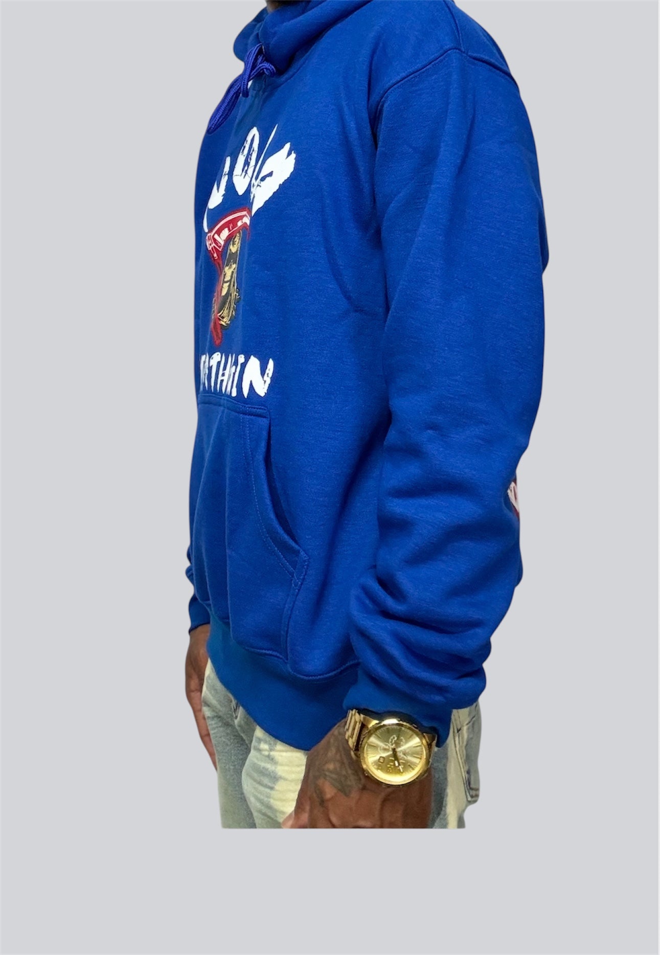 Blue NOLA NIGHTMARE Hoodie