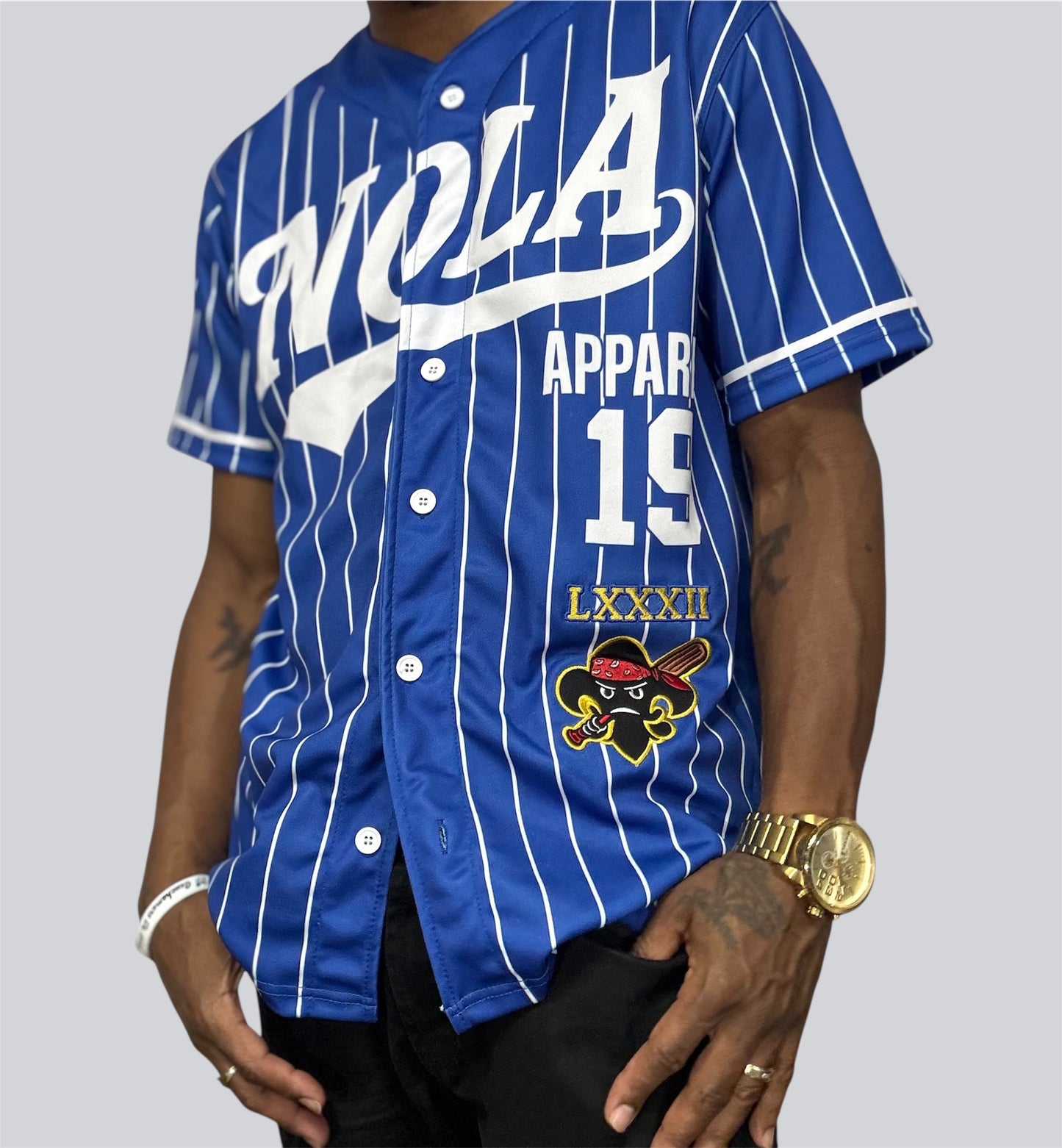 Baseball Jersey Blue