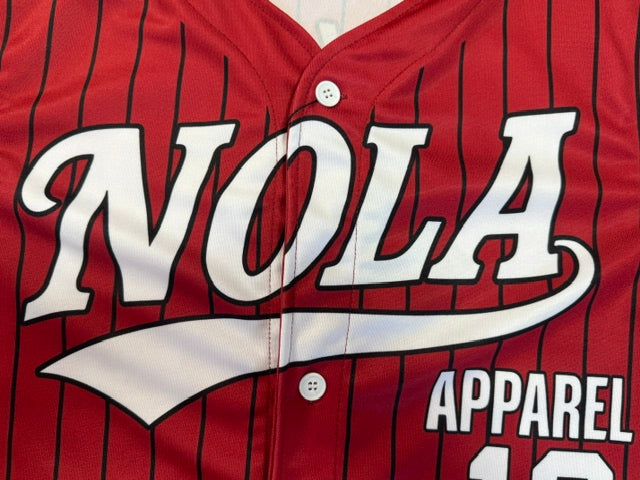 Baseball Jersey Red