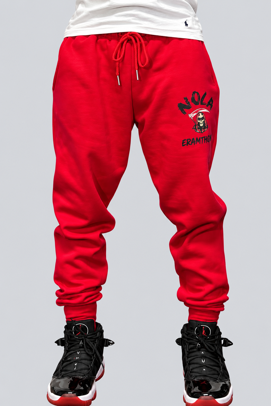 Set, Red NOLA Nightmare Jogging Suit