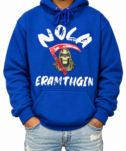Blue NOLA NIGHTMARE Hoodie