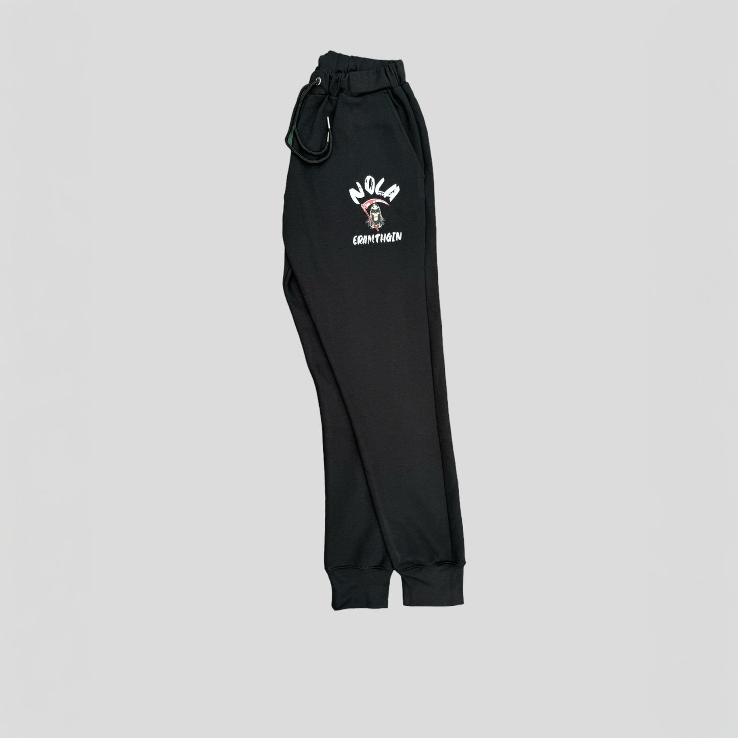 Black NOLA NIGHTMARE Joggers