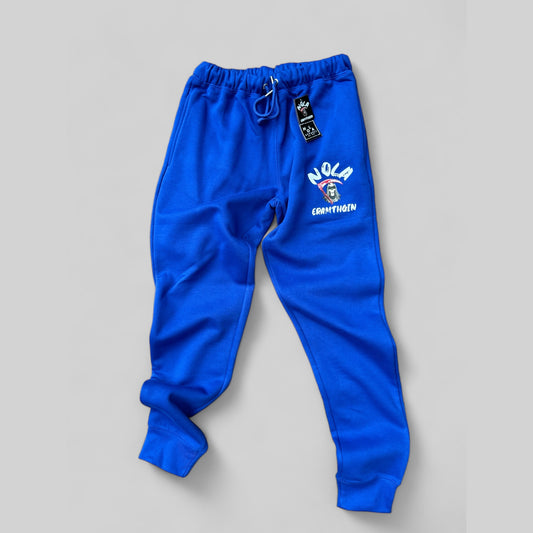 Blue NOLA NIGHTMARE Joggers