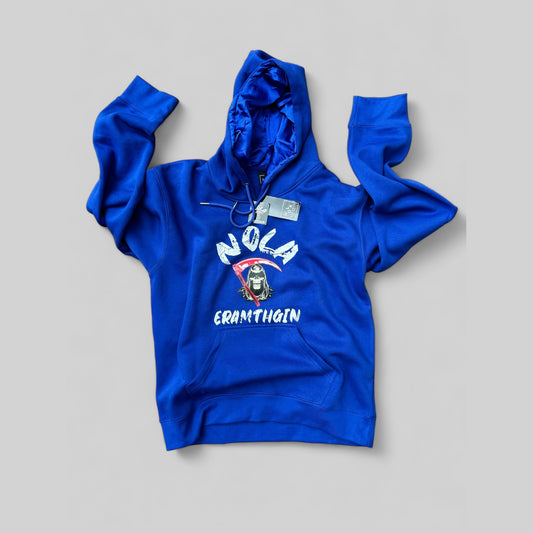 Blue NOLA NIGHTMARE Hoodie