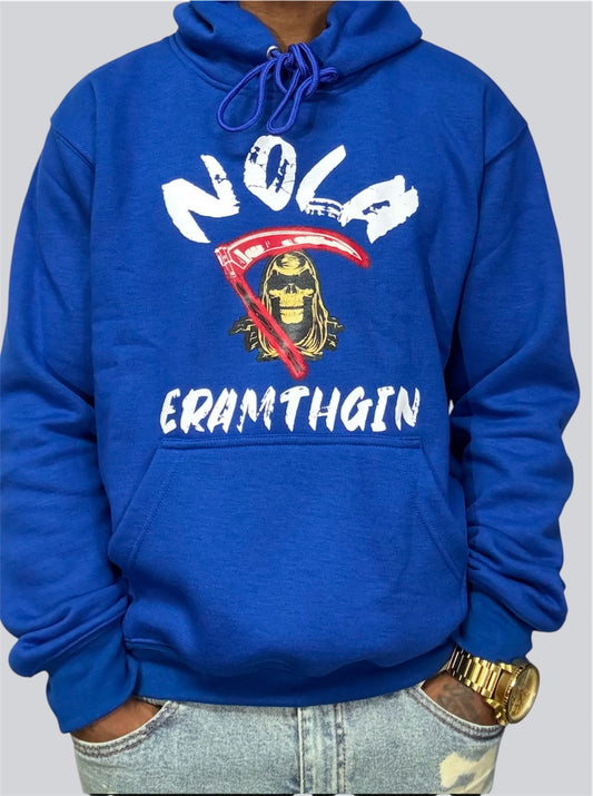 Blue NOLA NIGHTMARE Hoodie