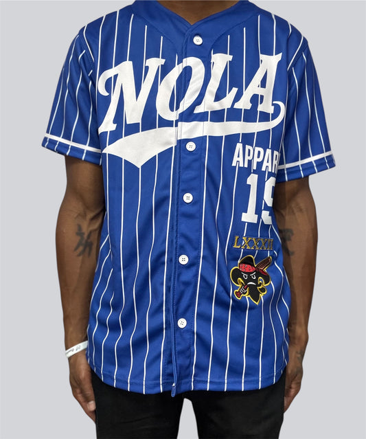 Baseball Jersey Blue