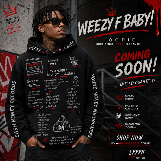 Lil Wayne WEEZY F BABY Hoodie