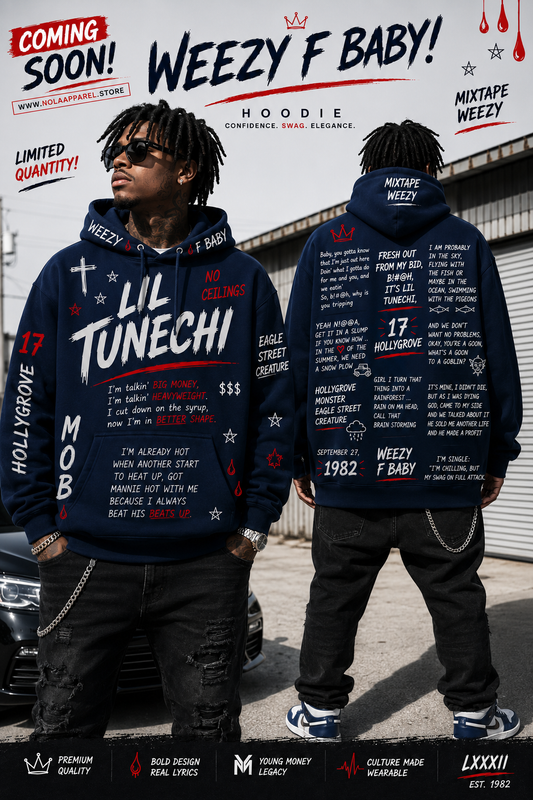 Lil Wayne LIL TUNECHI Hoodie